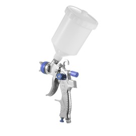 Gravity Feed Air Spray Gun HVLP Sprayer Paint Gun with 600ML Cup 1.4mm Nozzle for Painting Car Furniture Wall