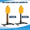 JTZFD 2x4 Shooting Target Stand Base for AR500 Steel Targets