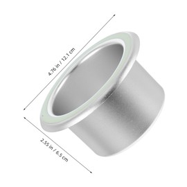 ULTECHNOVO Recliner Cup Holder Insert Heavy Duty Metal Drop in Drink Holder for Sofa Car Boat Rv Easy to Clean Elegant Design Secure Fit for Home Theater Experience