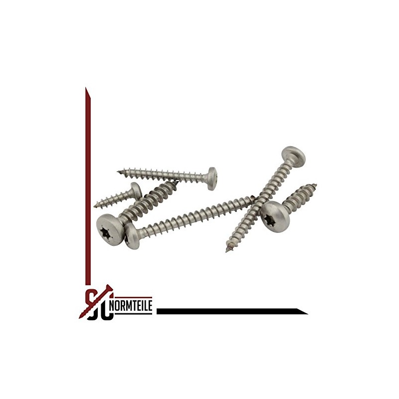 SC9045 Chipboard Screws with Round Head and TX – 4