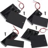 8Pcs AA Battery Case Holder with Lead Wire Bundle Switch