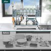B-Land Dish Drying Rack, 2 Tier Dish Racks for Kitchen