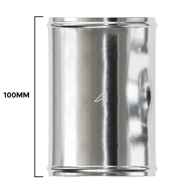 51mm (2 Inch) Aluminium Alloy Hose Connector Pipe Joiner 100mm