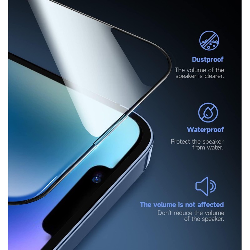 MAGIC JOHN 2 Pack for iPhone 13/14& iPhone 13 Pro