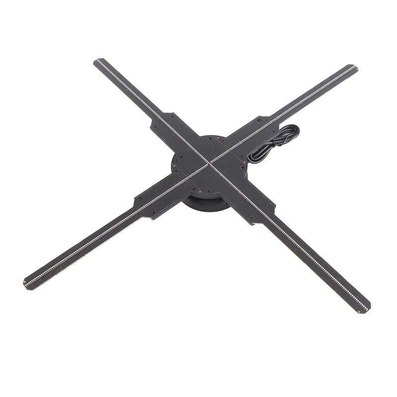 3D Hologram Fan 45cm 4 Blades 3D Holographic Projector Video