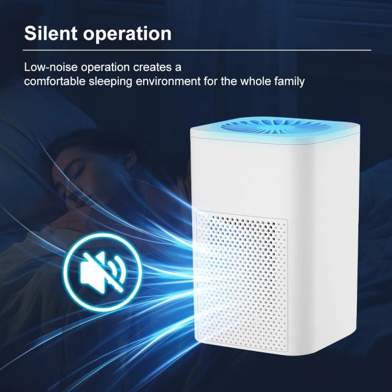 KEPEAK Home True HEPA Air Purifier Protable Air Cleaner for