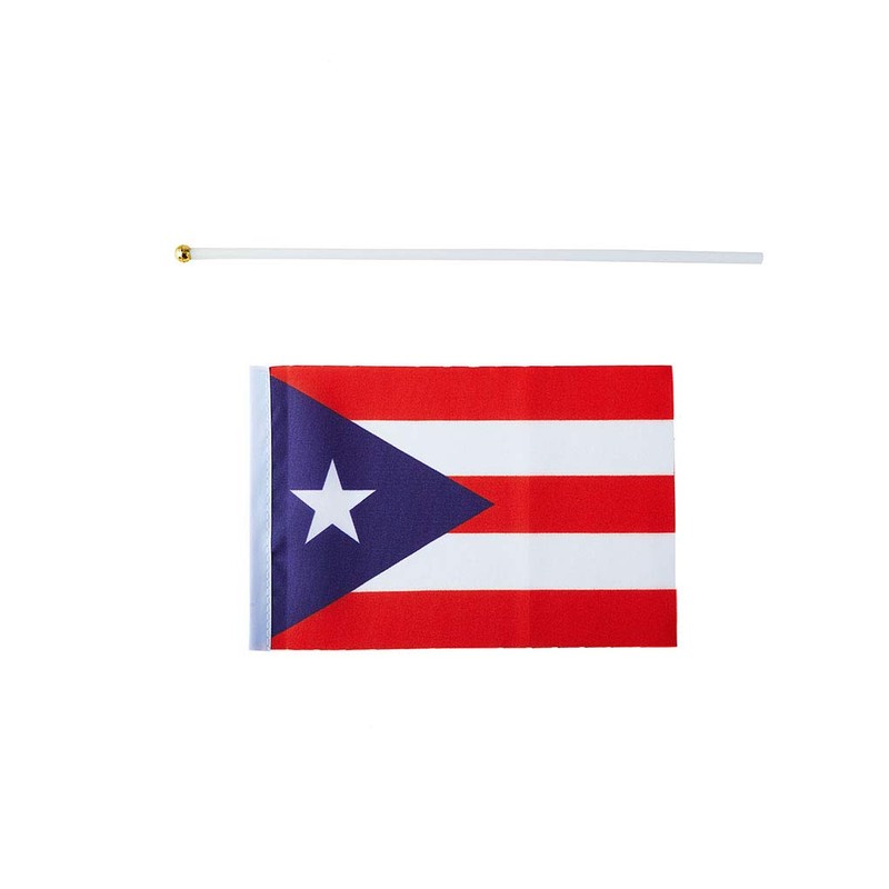 Puerto Rico Flag Puerto Rican Flag, Small Mini Handheld Puerto
