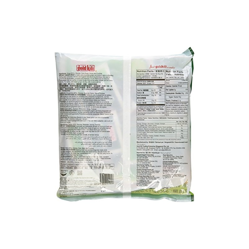 Ginger Drink Gold Kili 40 Sachets Packed in 2 Bags,