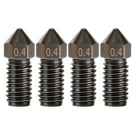 IdeaFormer-IR3 for AnkerMake M5/M5C 4 Nozzles 3D Printer Kit Nozzle 0.4mm Upgrade Hardened Steel Nozzle for AnkerMake M5/M5C 3D Printer