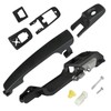 TQPONLY Exterior Door Handle & Reinforcement Plate Kit,for 2008-2011 Ford