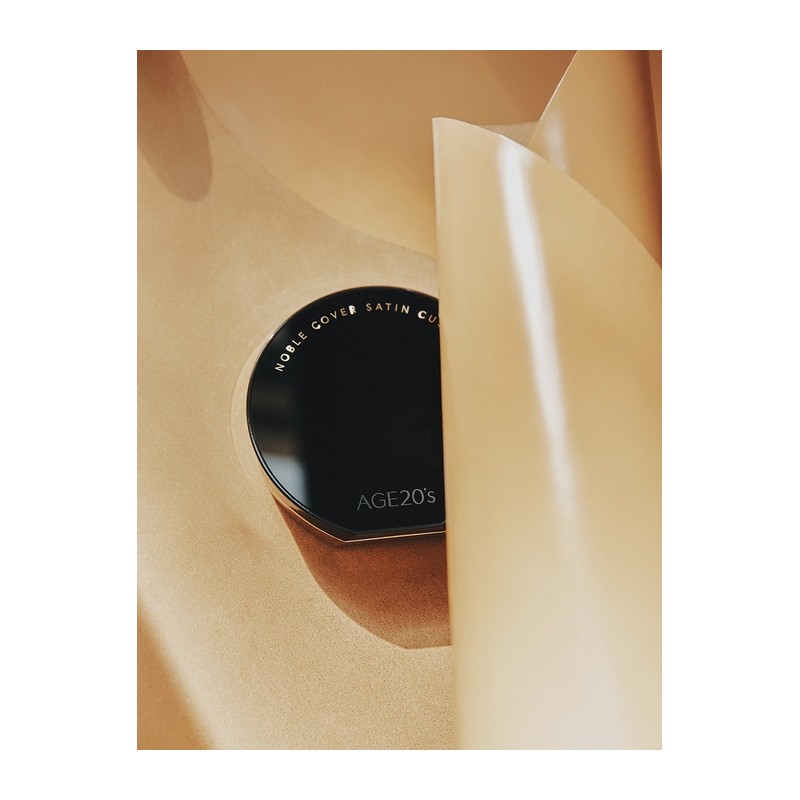 Noble Cover Satin Cushion [Main Item + Refill] / 노블