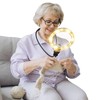 15X Hands Free Magnifying Glass with Light, Rechargeable 1200mAh Neck