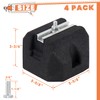 GCGOODS Rubber Floor Mounting Base Pad, Ductless Mini Split Air