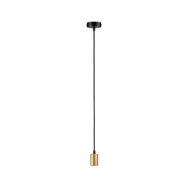 Paulmann 71134 luminaire Ravi IP44 E27 max. 60W Black matt, Gold Pendant lamp not Included