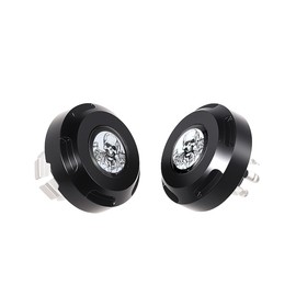 Motorcycle Front Slope Cut Axle Nut Caps Compatible for Harley Touring 2024-2025 Street Road Glide CVO FLTRX FLHX