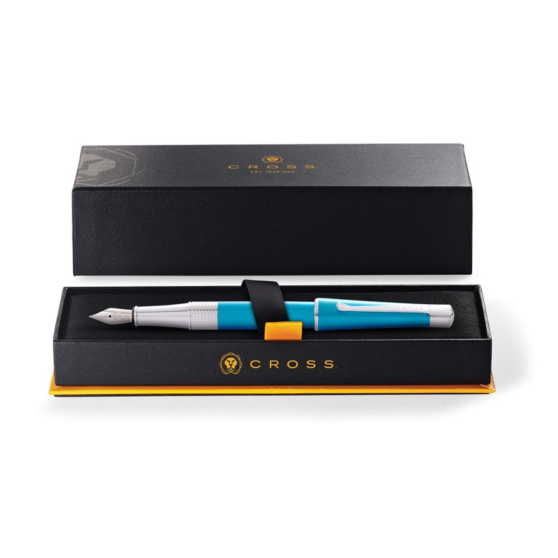 Cross Beverly Fountain Pen Nib Size M Black Ink Gift