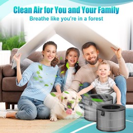 U9CV2B Filter Replacement-Compatible with LG PuriCare AeroTower Fan U9C Series U9CV2B,U9CS1C,U9CV1C Air Cleaner Purifier Filter,3-in-1 Ture HEPA Filter and Activated Carbon Filter(U9CV2B 2Pack)