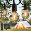 Brightown 75FT Solar String Lights Outdoor Waterproof with Remote, Solar