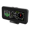 M60 Car Inclinometer for for Off-Road SUV Vehicles, MPH KMH
