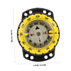 WHAMVOX Magnetic Dive Compass Watch Marine Navigator Luminous Glow for Diving Hiking Sailing