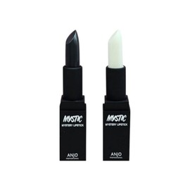 Ange Mystic Mystery Reversal Lipstick Lip Tattoo 3.5g 2pcs Black, White 2pcs White / 앙쥬 미스틱 미스터리 반전 립스틱 입술문신 3.5g 2개 블랙,화이트 화이트2개