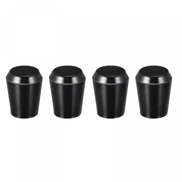 HARFINGTON Revolving Handle Grip, 4Pcs M6x20mm Phenolic Tapered Handle Female