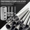 Runfider Stainless Steel Trailer Jack Electric Drill Adapter, 1/2 Inch