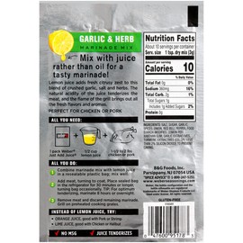 Weber Just Add Water Garlic And Herb Marinade, 1.12 Ounce (Pack of 12)