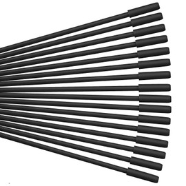 Jetec 8 Pcs Flex Rods for Worship Flags 35.43 Inch/ 90 cm Flexible Sticks for Worship and Praise Flag Fiberglass Flexible Flag Poles Accessory 1/8in Thick