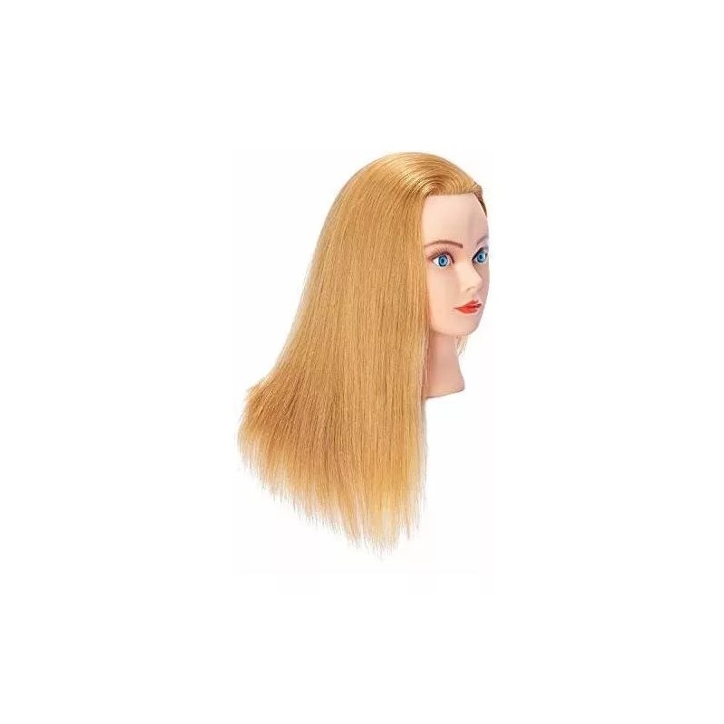 Hairlink Maniqui Cabeza Cabello Natural 27# Rubio 55 Cm Hairlink