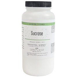 Innovating Science Ultrapure Sucrose, 500g | High-Purity Crystalline Powder for Laboratory & Biochemical Applications | Greater Than or Equal to 99.0% Purity | RNase & DNase Free
