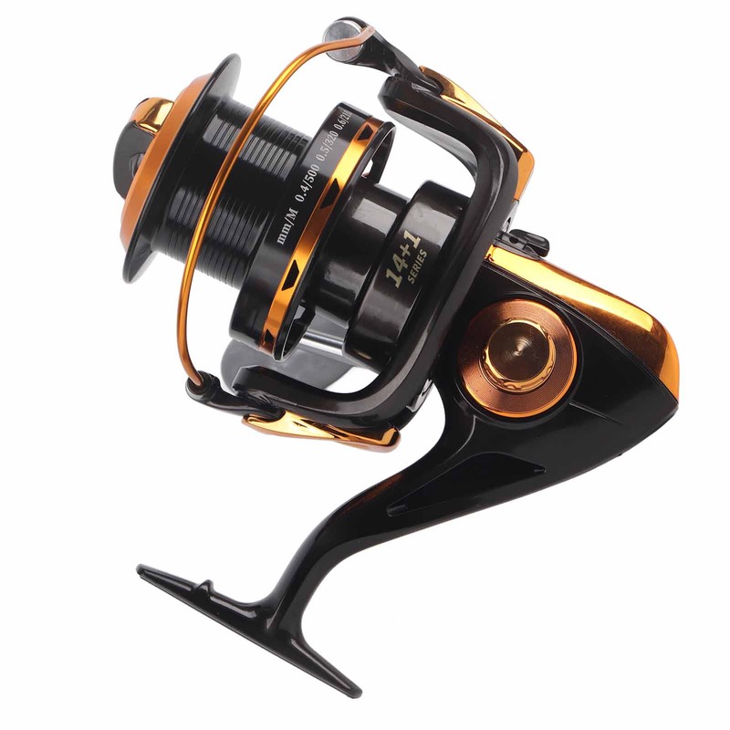 14+1BB High Speed Metallic Casting Spinning Sea Fishing Reel Wheel