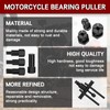 dirnatel Bearing Puller Motorcycle Blind Hole Bearing Puller Tool Kits