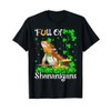 Leprechaun Shamrock Leaf Bearded Dragon St. Patrick's Day T-Shirt