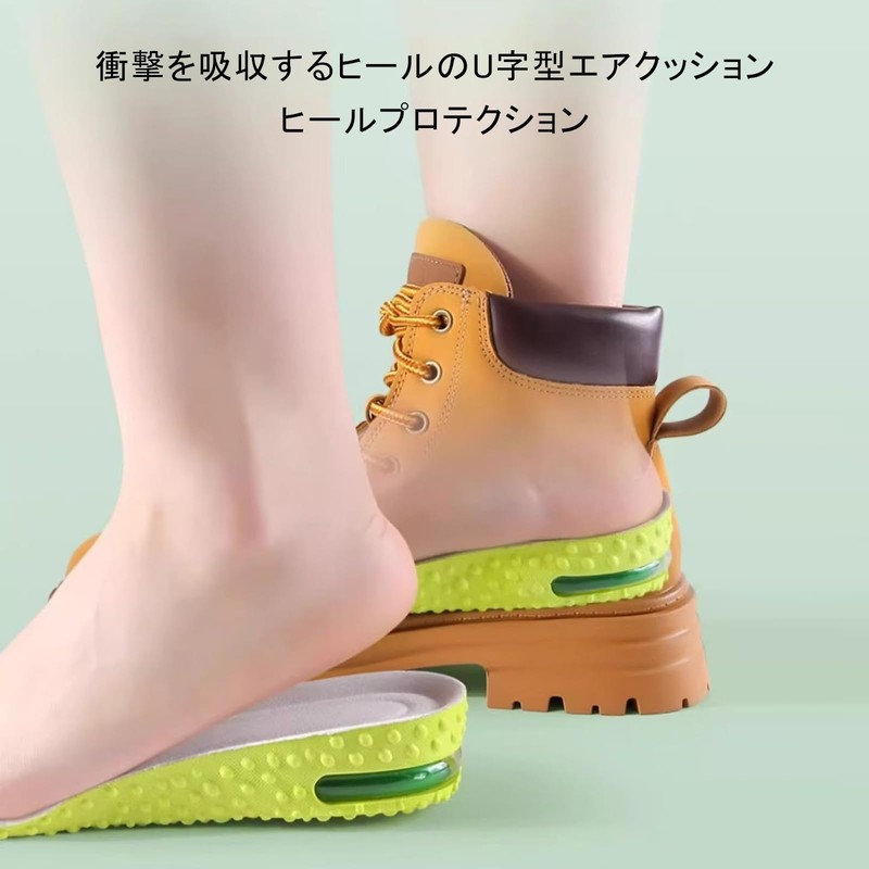 インソール インソール 疲れない インソール サポート 超軽量 通気 サイズ調整可能 男女兼用 (XL-26.5CM)