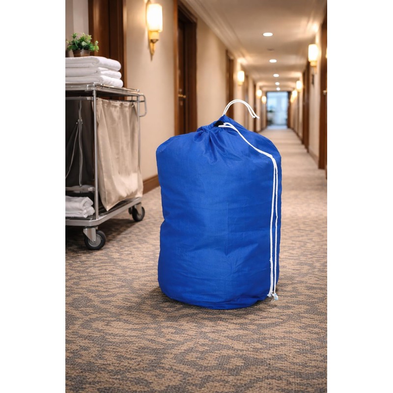 INCO-CARE Durable Laundry Bag with Drawstring and Carry Handle, Heavy