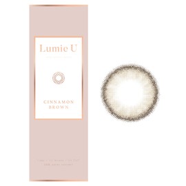 [ 乱視用 カラコン ] Lumie U TORIC (ルミエユートーリック) CYL-1.25 ワンデー 10枚入り シナモンブラウン (度あり) [-3.50]