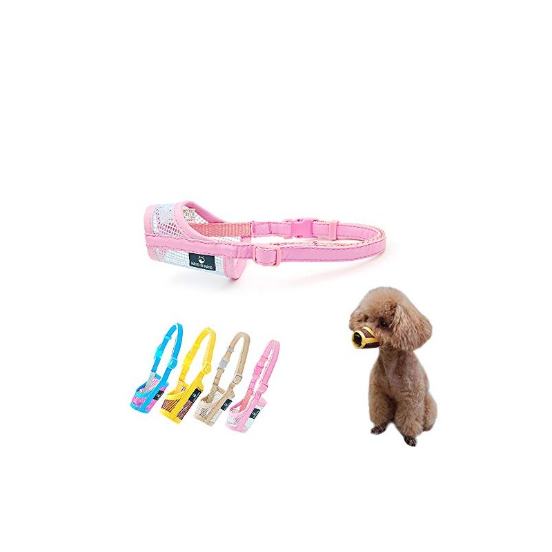 KUD Dog Mesh Muzzle, Dog Muzzle, Dog Mask, Prevents Bites,