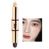 Lynlyulinger Highlight Stick Shading Stick Highlight Bi-Color Luminizer Cosmetics Waterproof