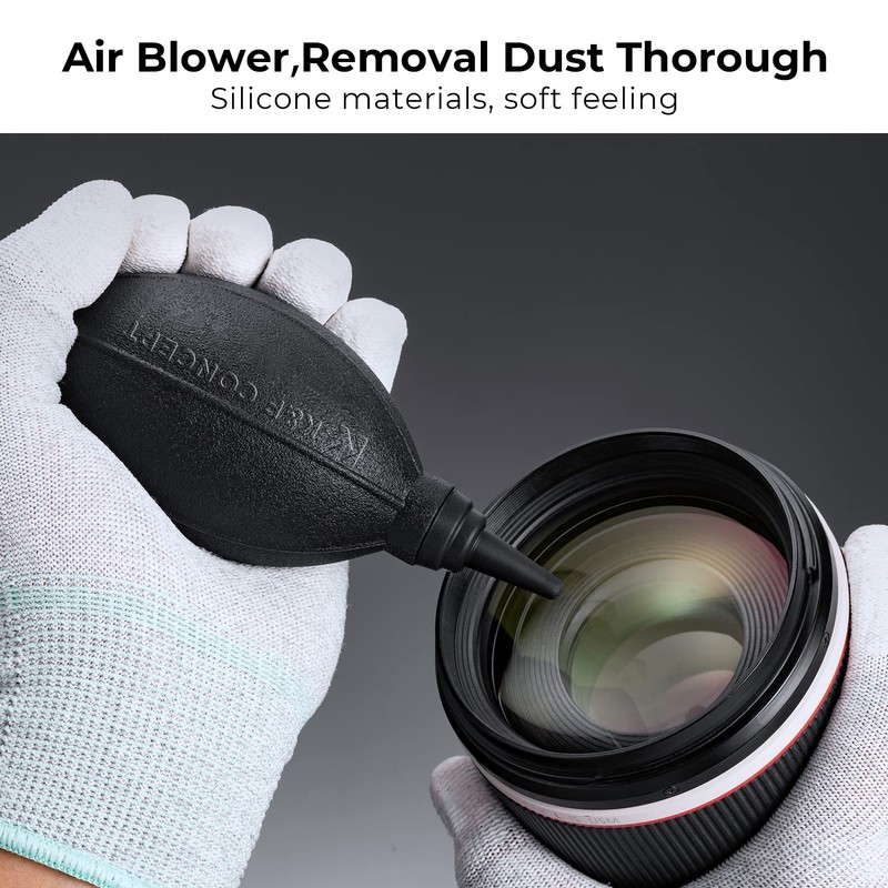 Minadax 10x Full Format Sensor Cleaning Double Swabs + Bellows