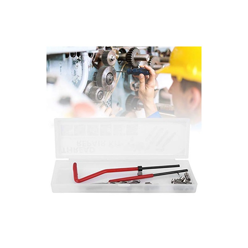 25Pcs Thread Repair Kit, M4 Thread Repair Insert Kit, with