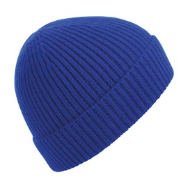 Beechfield - Engineered Knit Ribbed Beanie - Bright Royal