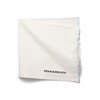 Dean and Deluca Cotton Napkins, White, Approx. 17.7 x 17.7