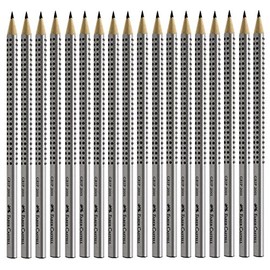 Faber-Castell Grip 2001 Pencils Value Pack (Silver B)