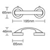 A-Life Suction Cup Door Handle, Handrail, No Construction Required, Strong
