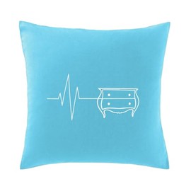 Hippowarehouse Heartbeat monitor dresser furniture Printed bedroom accessory cushion cover case 41x41cm