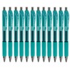 Writon Retractable & Refillable Gel Pens, Comfort Grip, 0.5mm Fine