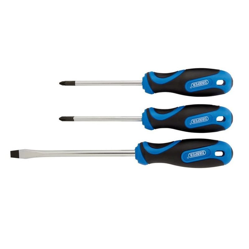 Draper 32610 Soft Grip Screwdriver Set (5 Piece)