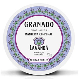 Granado - Linha Terrapeutics - Manteiga Corporal Hidratacao Profunda Lavanda 200 Gr - (Terrapeutics Collection - Lavender Deep Moiturizing Body Butter Net 7.05 Oz)