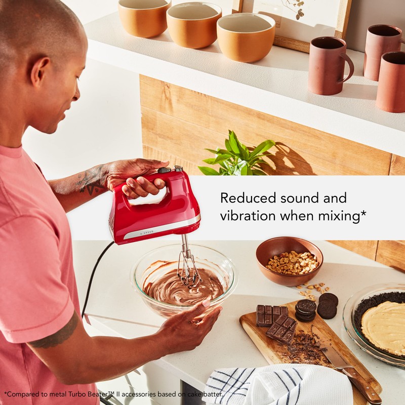 KitchenAid 6 Speed Hand Mixer with Flex Edge Beaters -